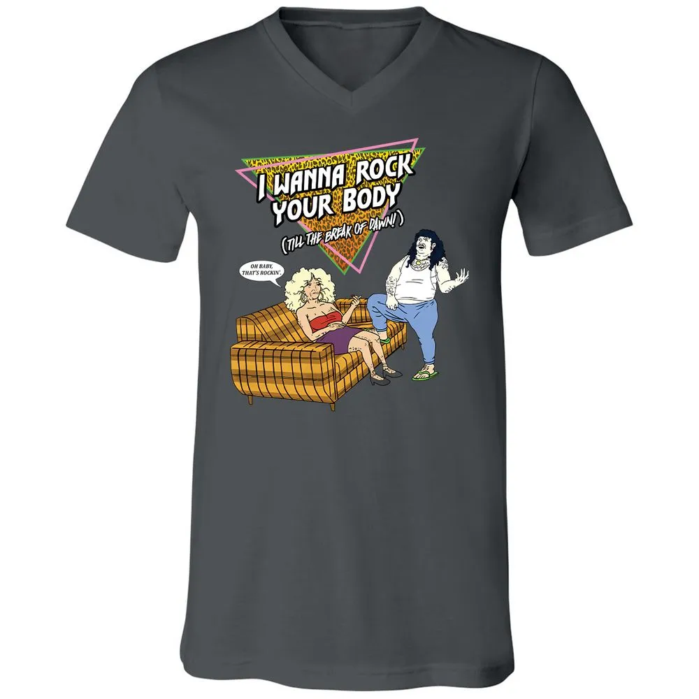 Unisex V-Neck T-Shirt - HRX941V9 - Asphalt - 12