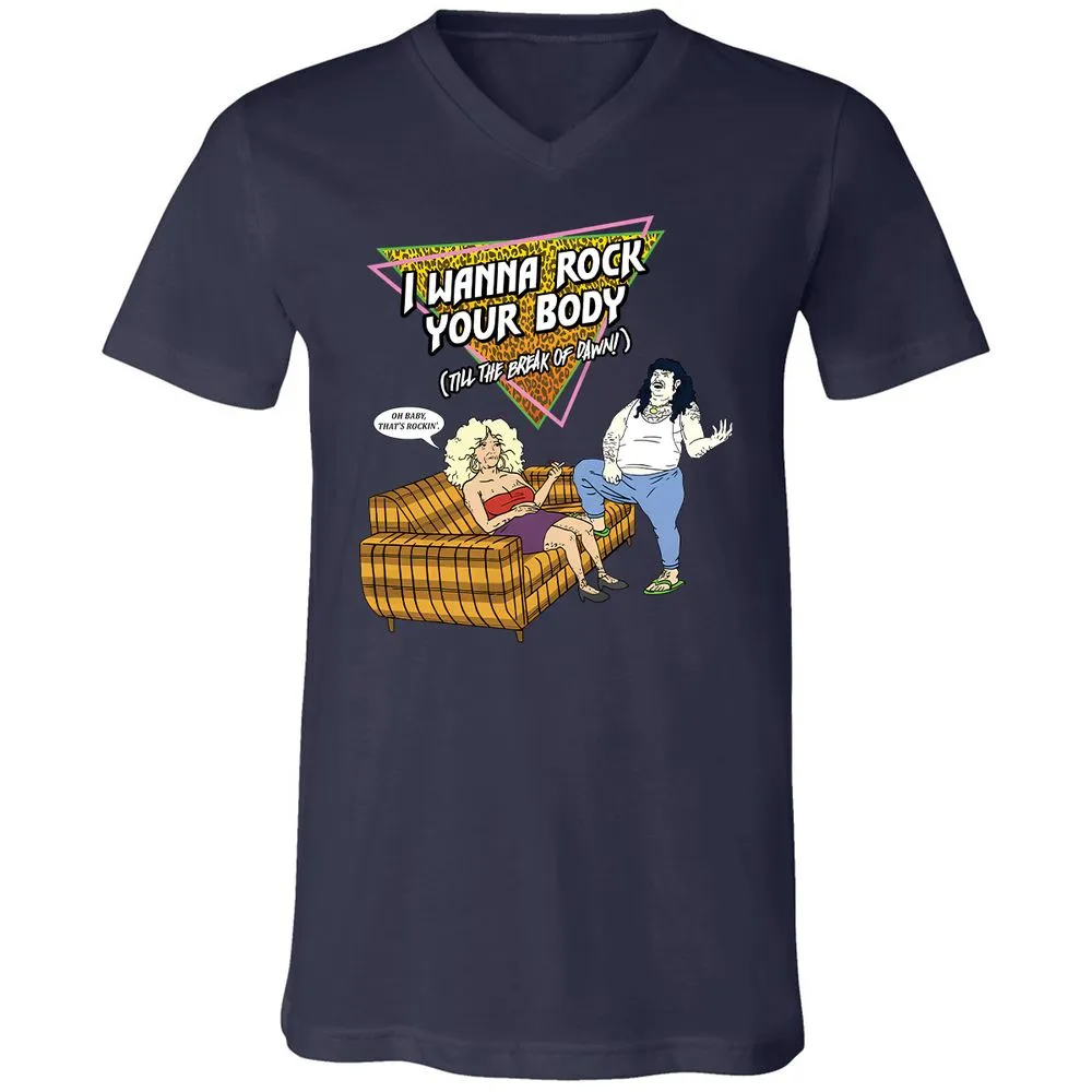 Unisex V-Neck T-Shirt - HRX941V9 - Navy - 9