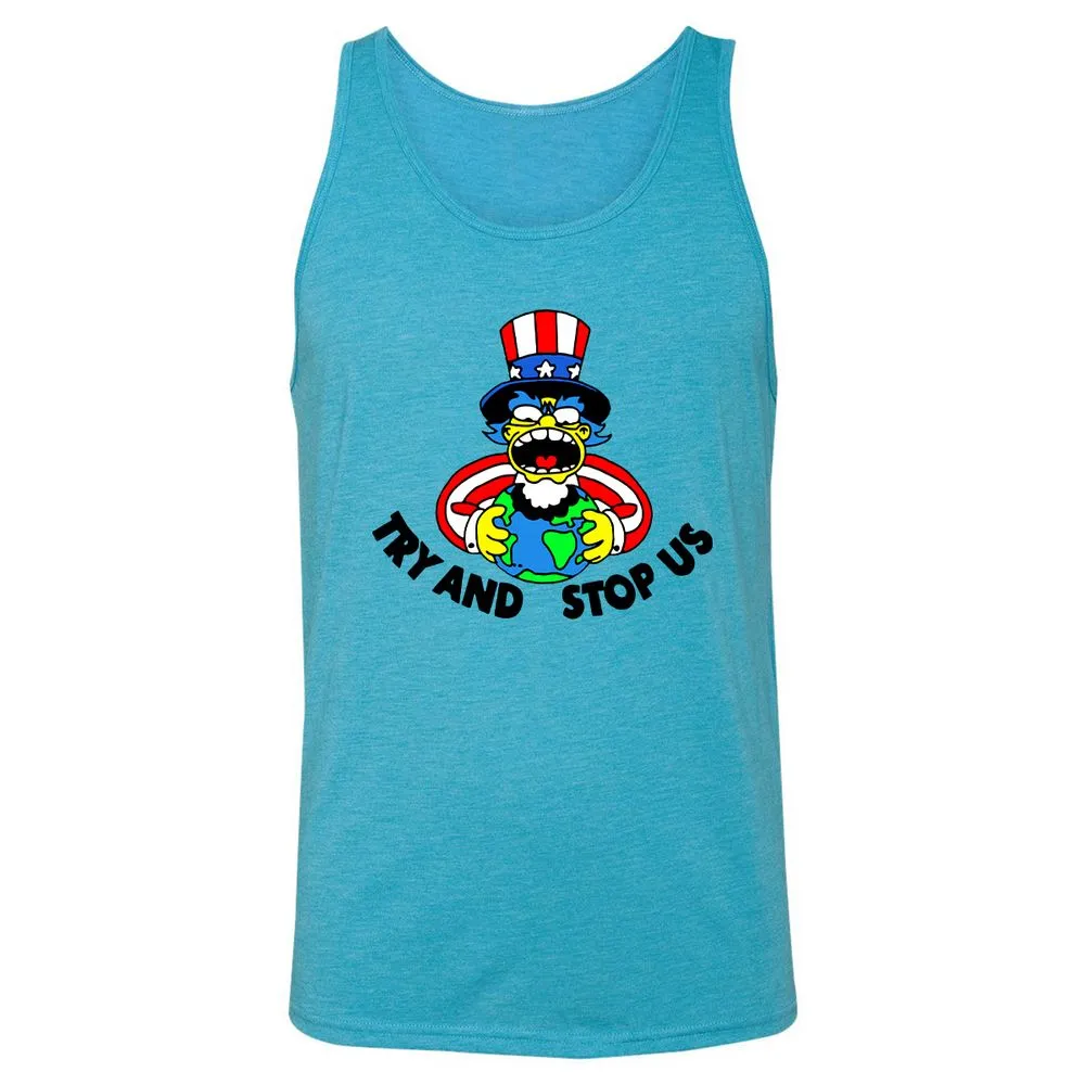 Unisex Jersey Tank - 5T2LZ1CW - Aqua Triblend - 3