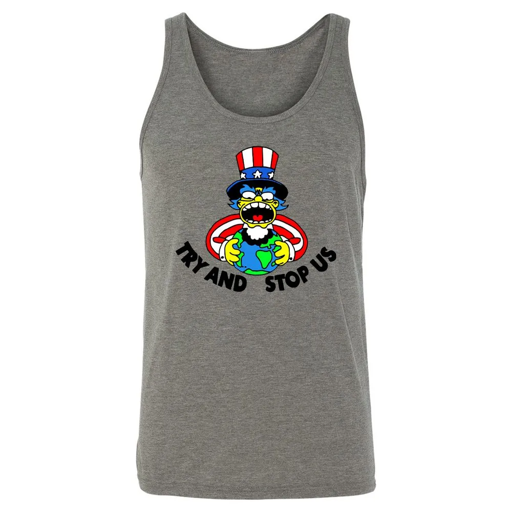 Unisex Jersey Tank - 5T2LZ1CW - Grey Triblend - 2