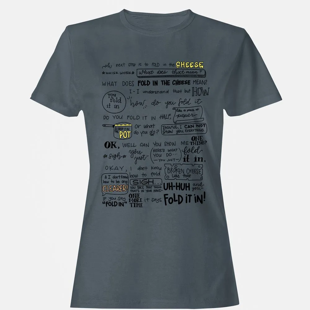 Women's T-Shirt - YB2RGPM1 - Charcoal - 3