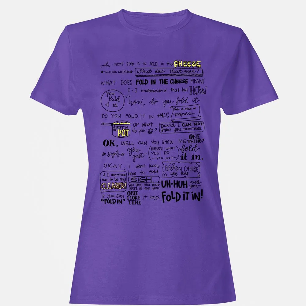 Women's T-Shirt - YB2RGPM1 - Purple - 12