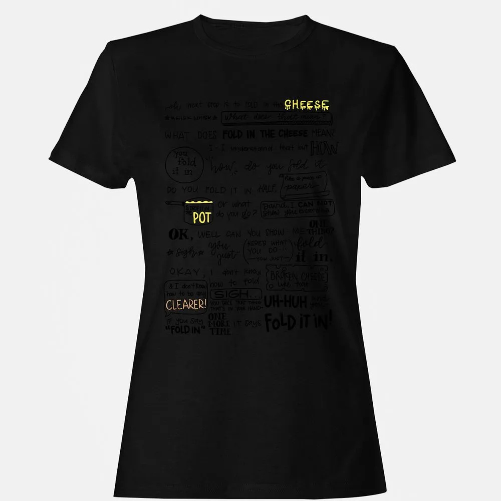 Women's T-Shirt - YB2RGPM1 - Black - 16