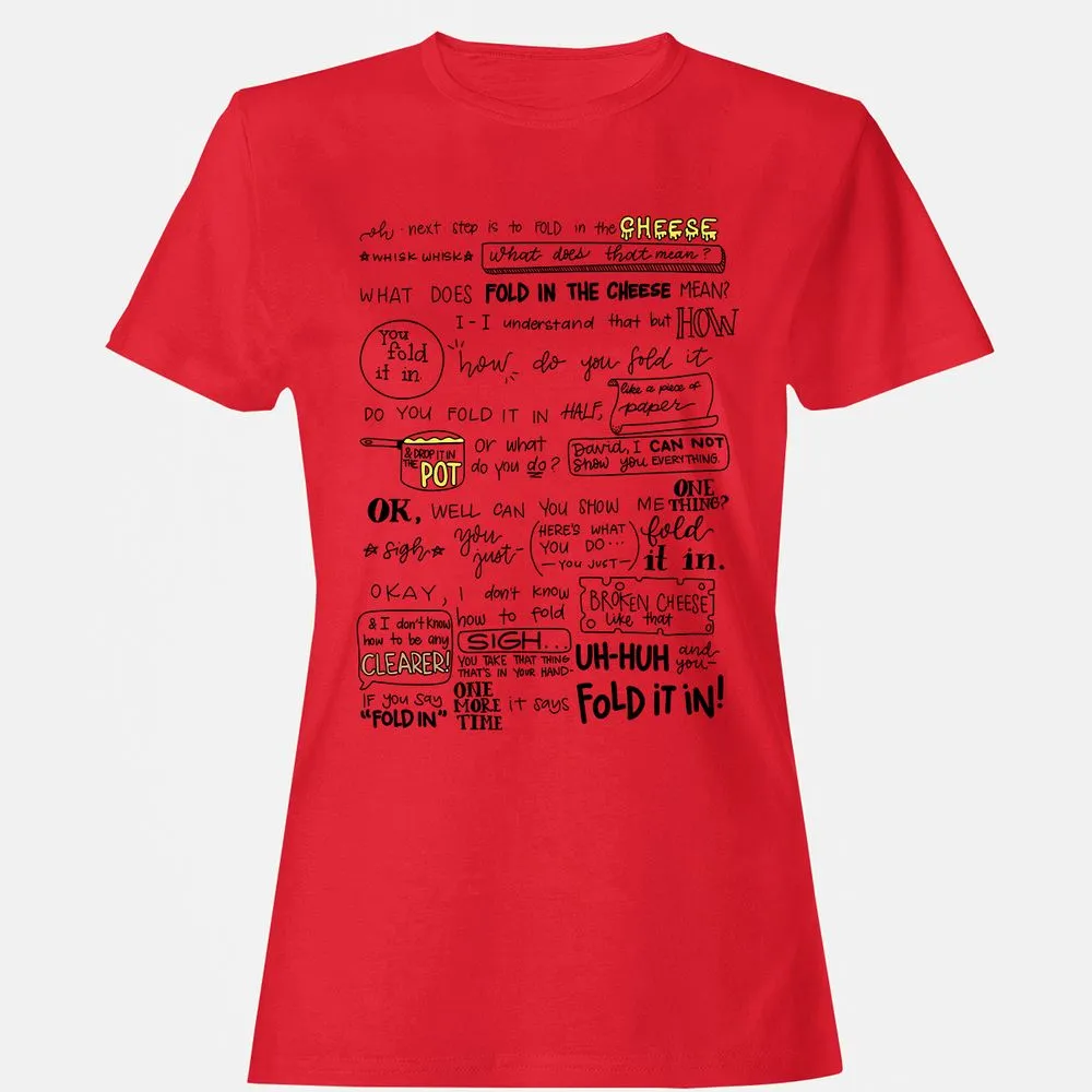Women's T-Shirt - YB2RGPM1 - Red - 13
