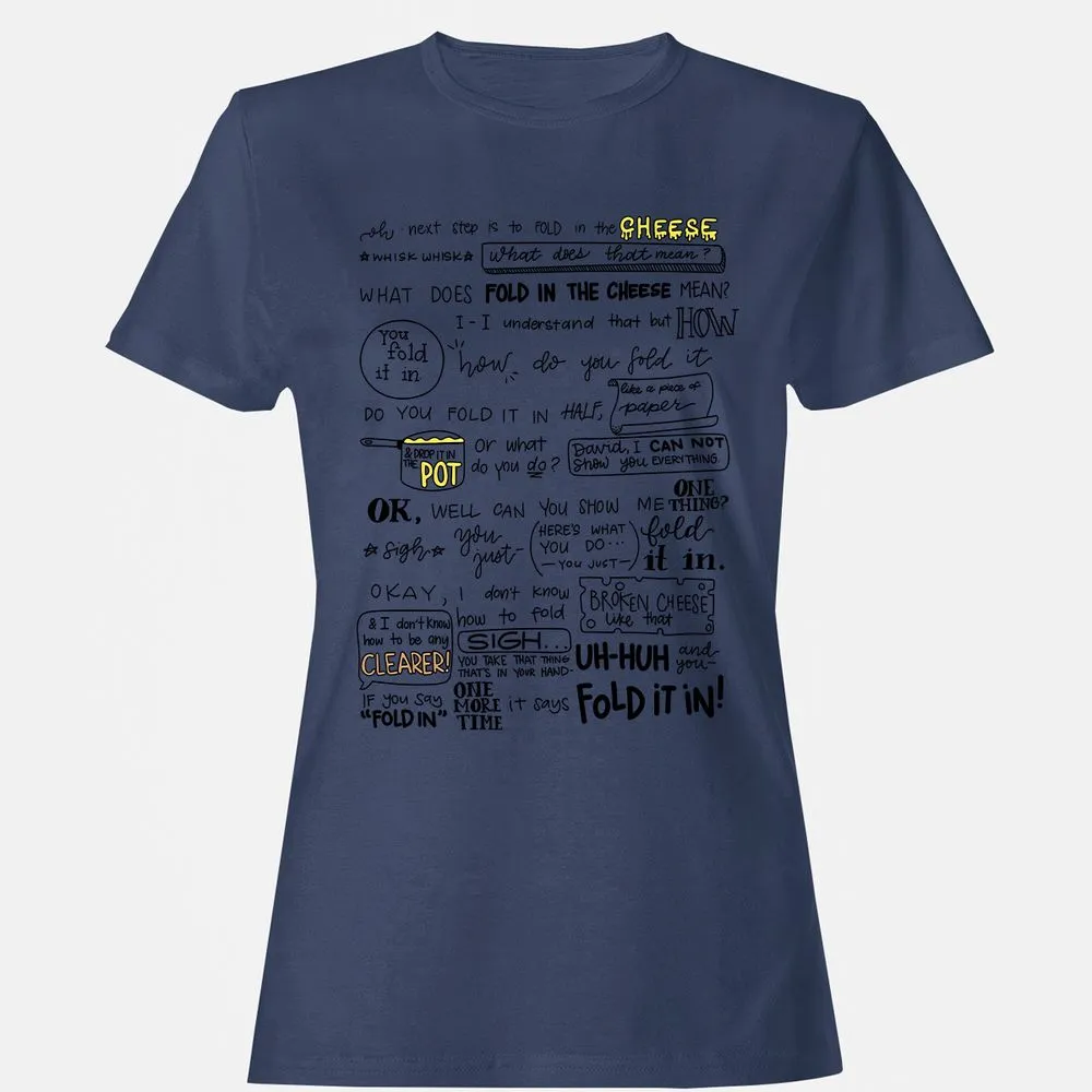 Women's T-Shirt - YB2RGPM1 - Navy - 10