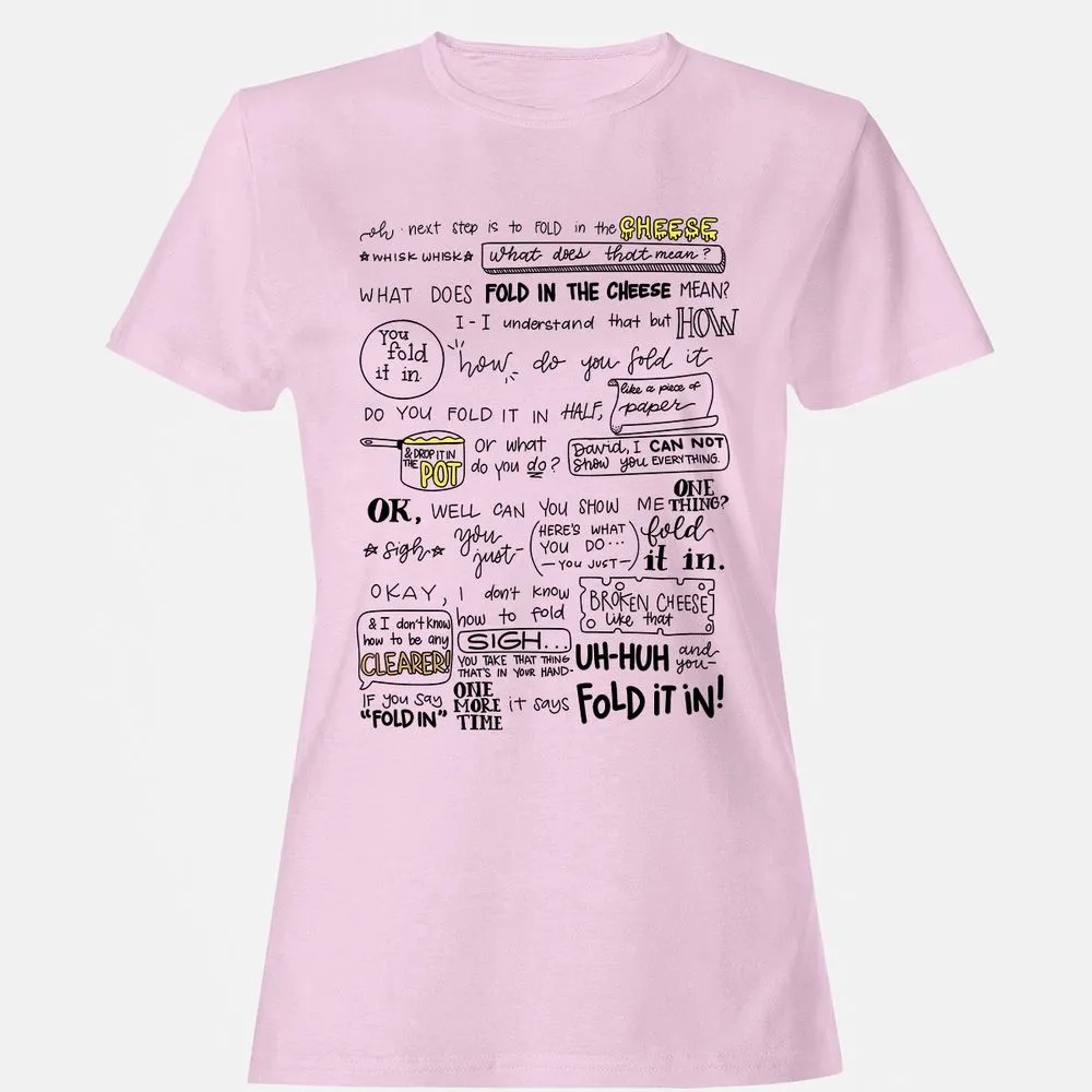 Women's T-Shirt - YB2RGPM1 - Light Pink - 9