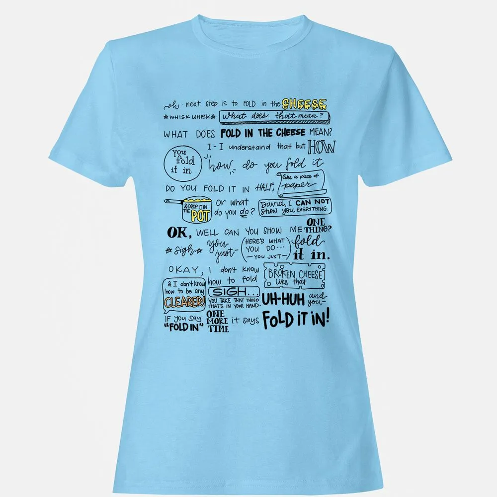 Women's T-Shirt - YB2RGPM1 - Light Blue - 8