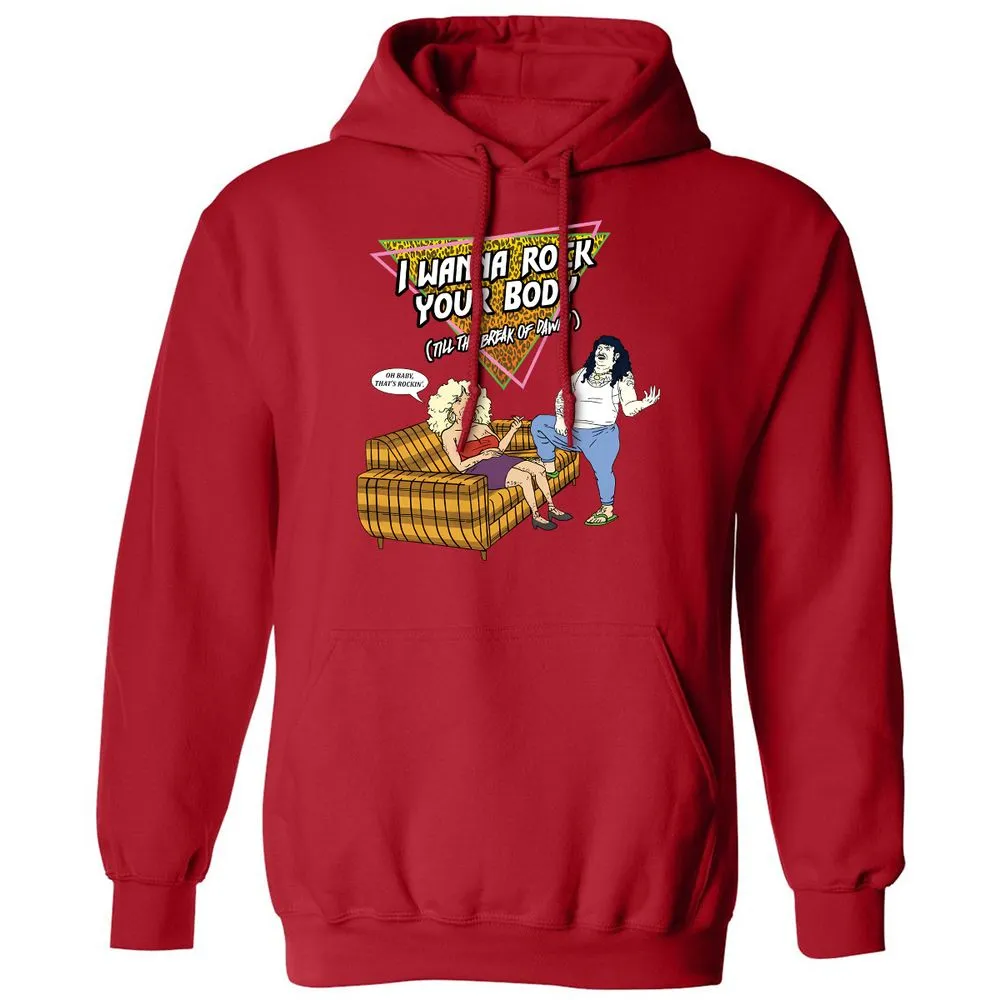 Classic Unisex Hoodie - X18UFF5R - Red - 5