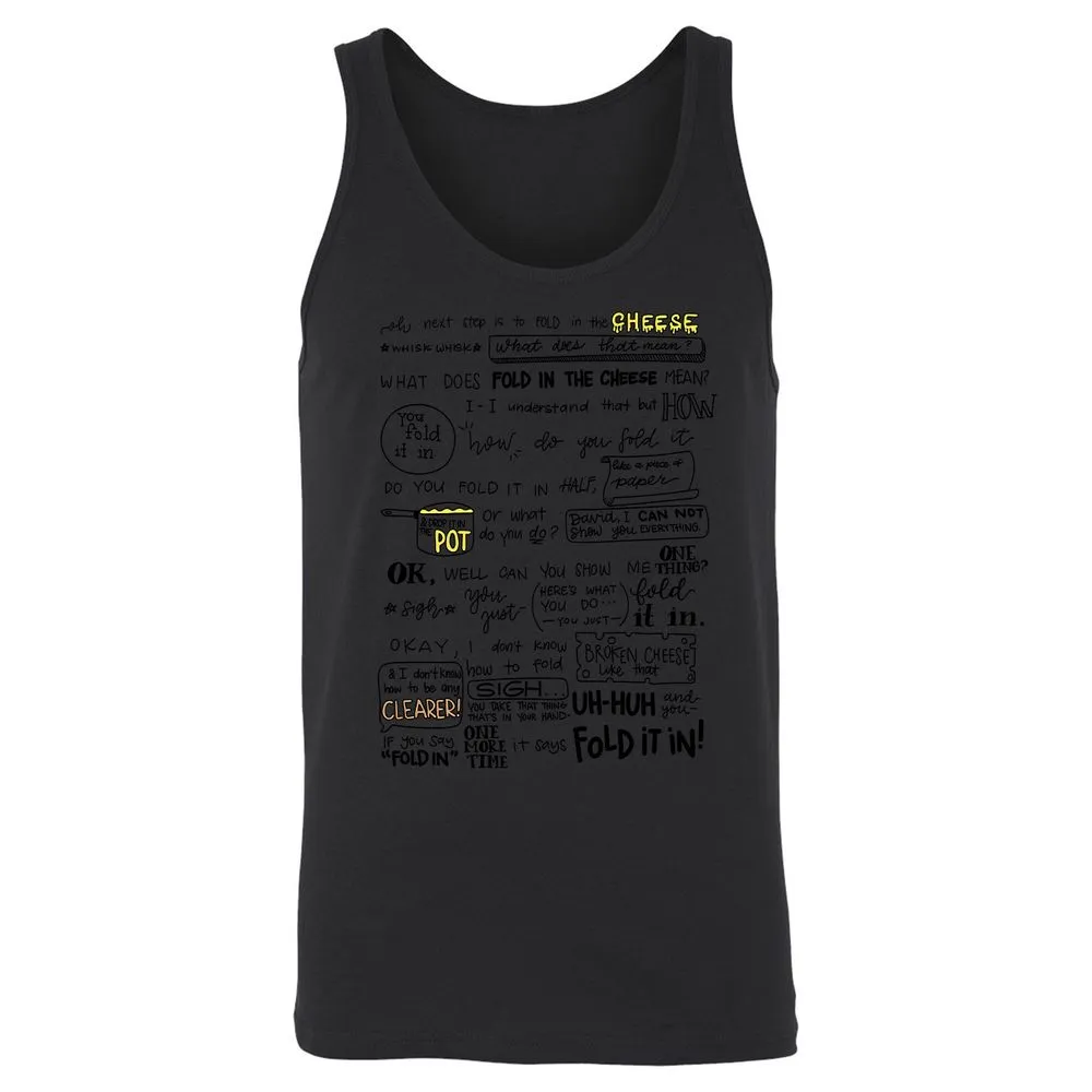 Unisex Jersey Tank - 8H4BDV3A - Black - 14