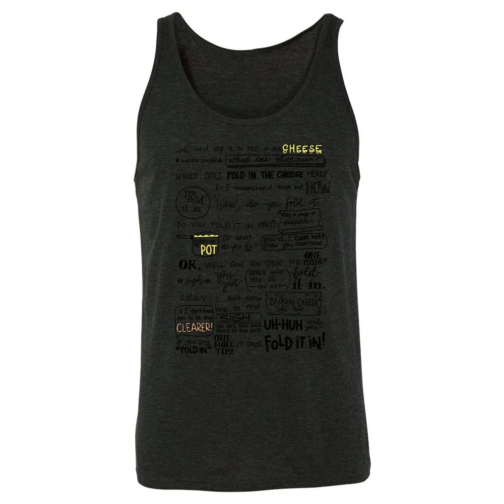 Unisex Jersey Tank - 8H4BDV3A - Charcoal Black Triblend - 5