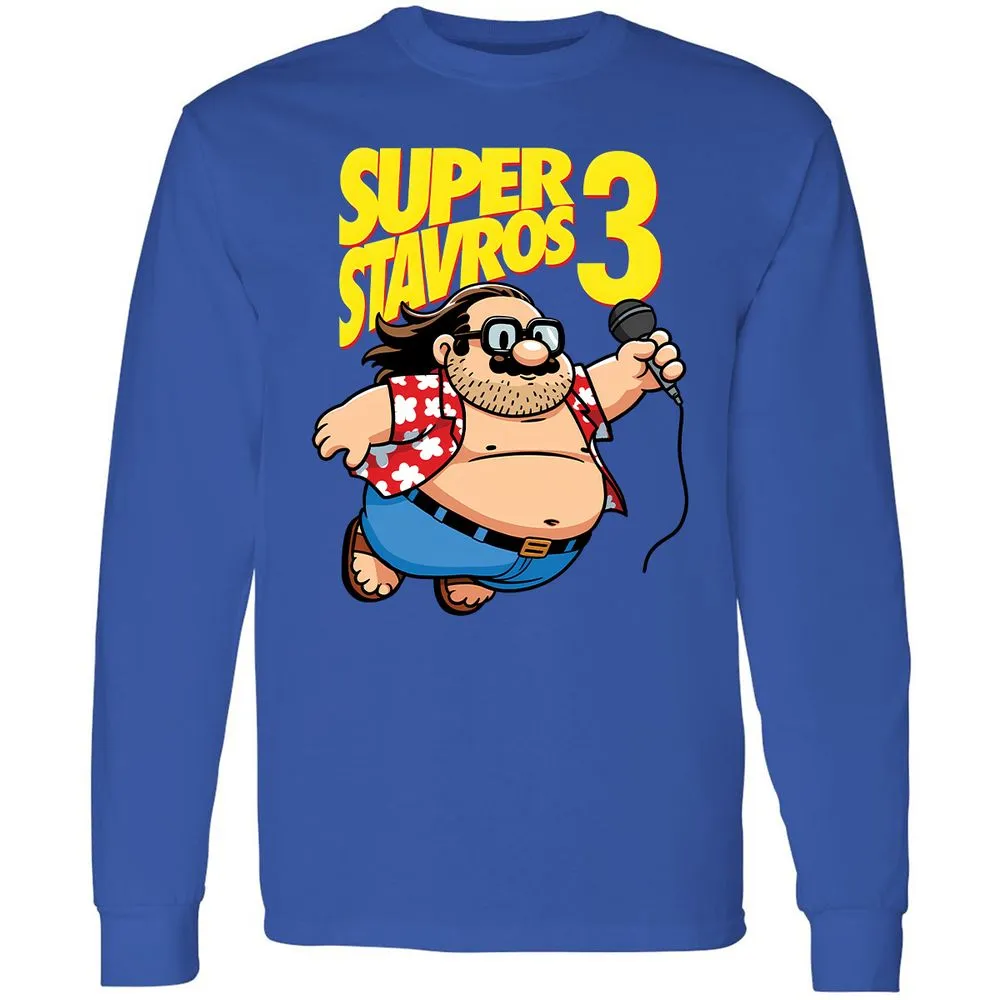 Long Sleeve T-Shirt - 858HAAV3 - Royal - 4