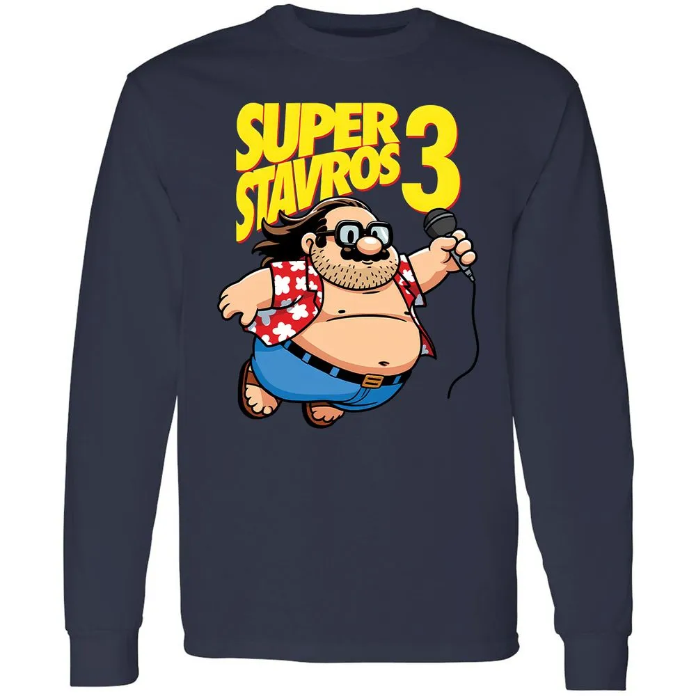 Long Sleeve T-Shirt - 858HAAV3 - Navy - 12
