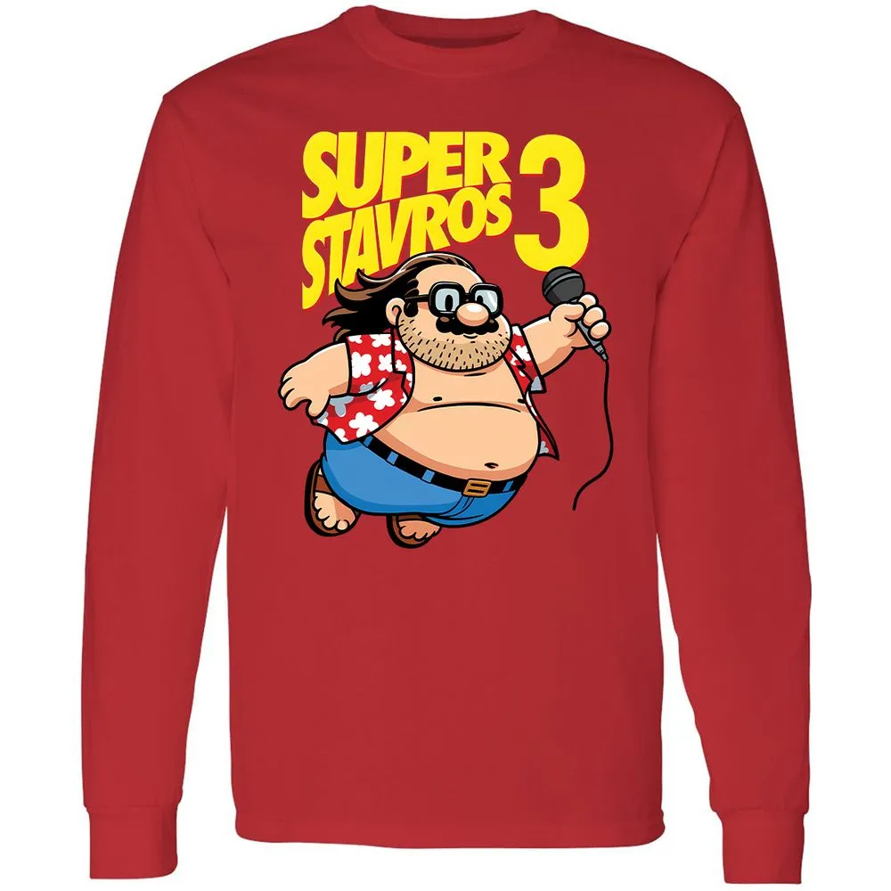 Long Sleeve T-Shirt - 858HAAV3 - Red - 14