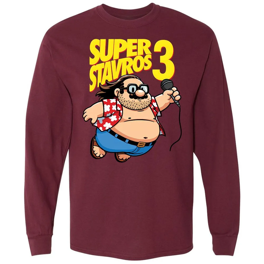 Long Sleeve T-Shirt - 858HAAV3 - Maroon - 11