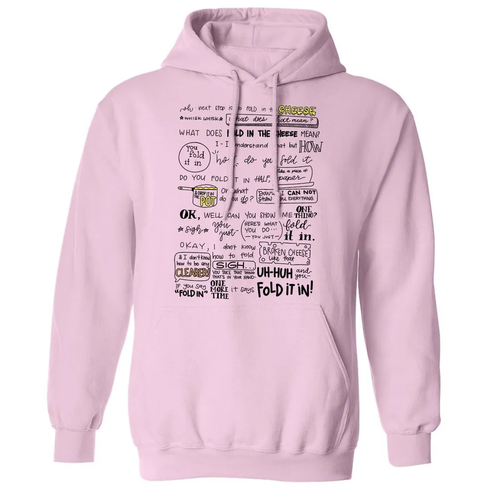 Classic Unisex Hoodie - KWGDBTBA - Light Pink - 3