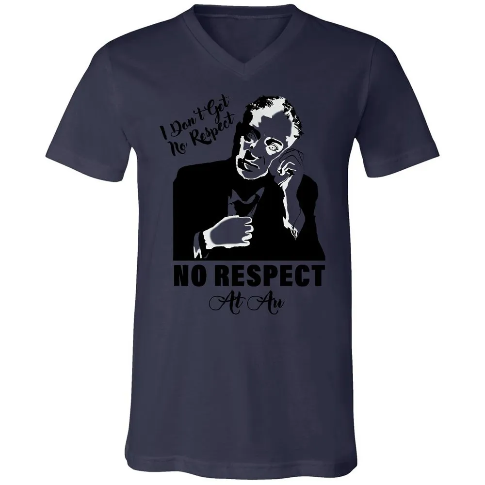 Unisex V-Neck T-Shirt - CRQJ9GZ1 - Navy - 9
