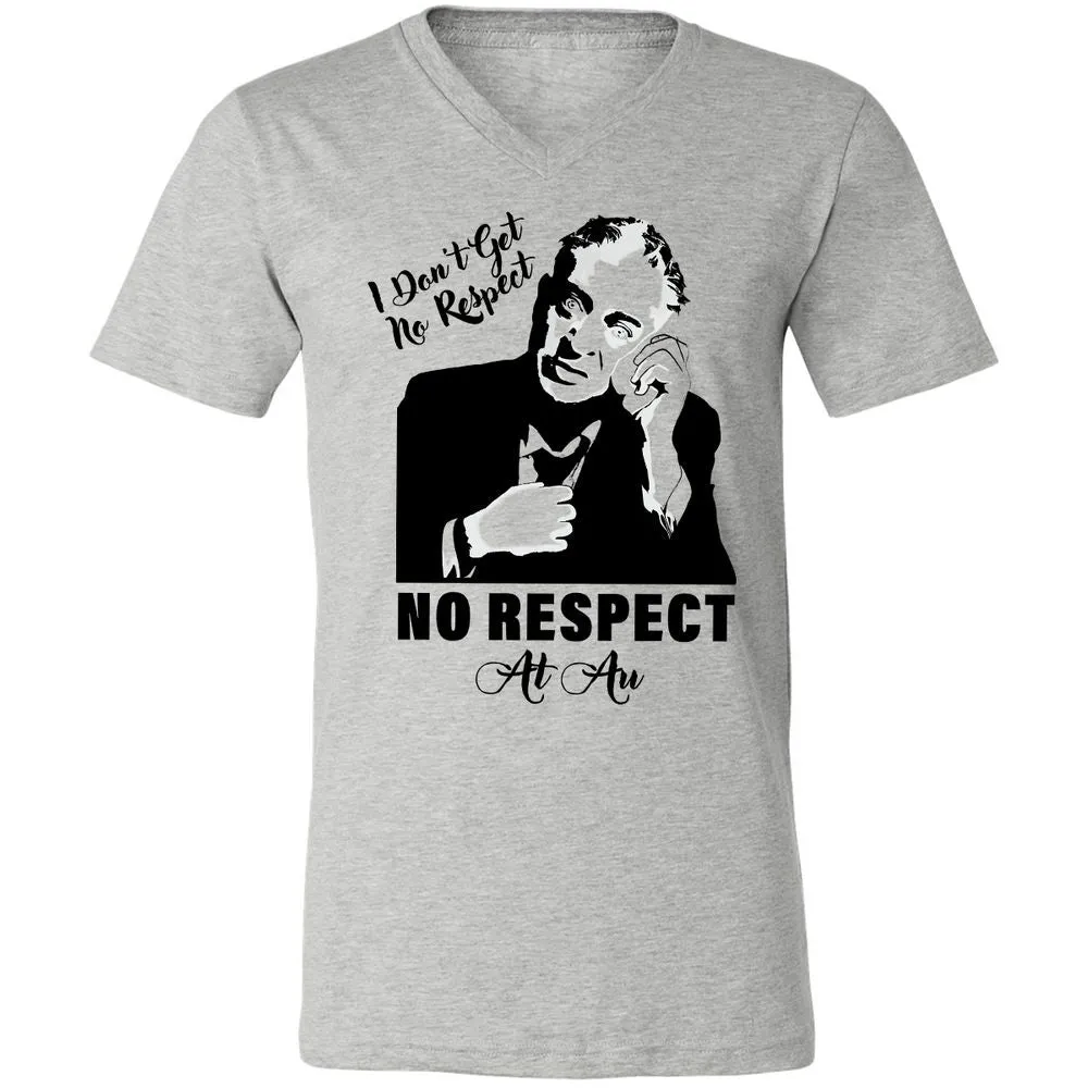 Unisex V-Neck T-Shirt - CRQJ9GZ1 - Athletic Heather - 7