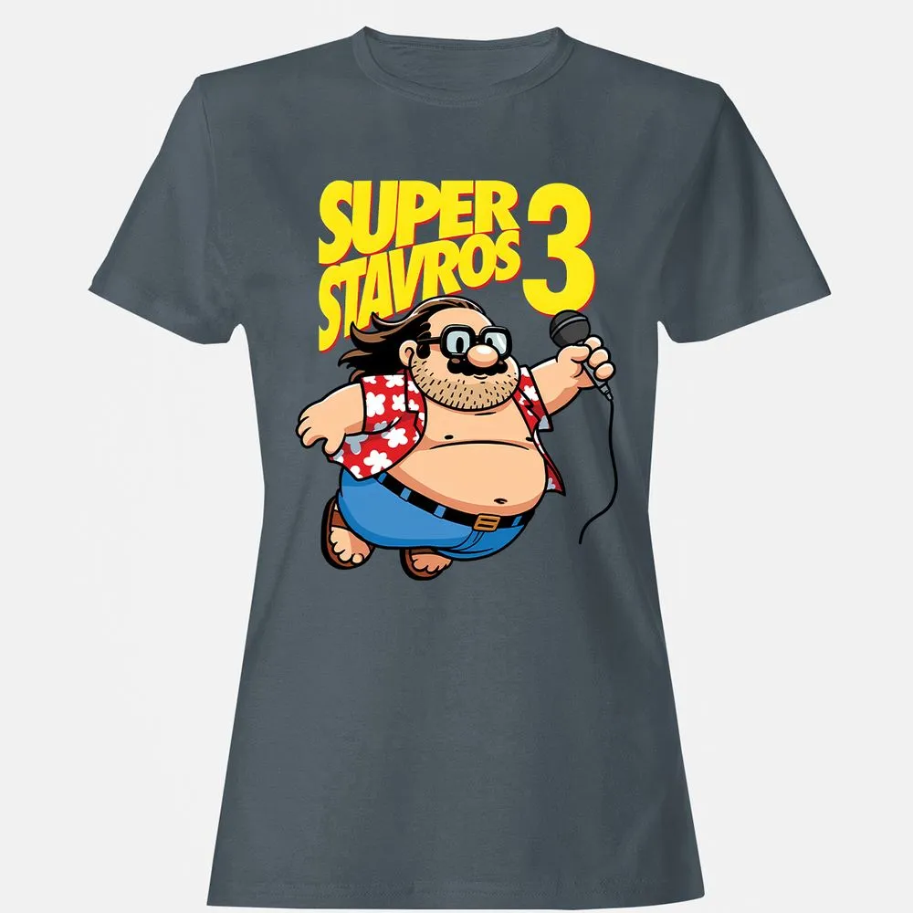 Women's T-Shirt - UJ9HBL1S - Charcoal - 3