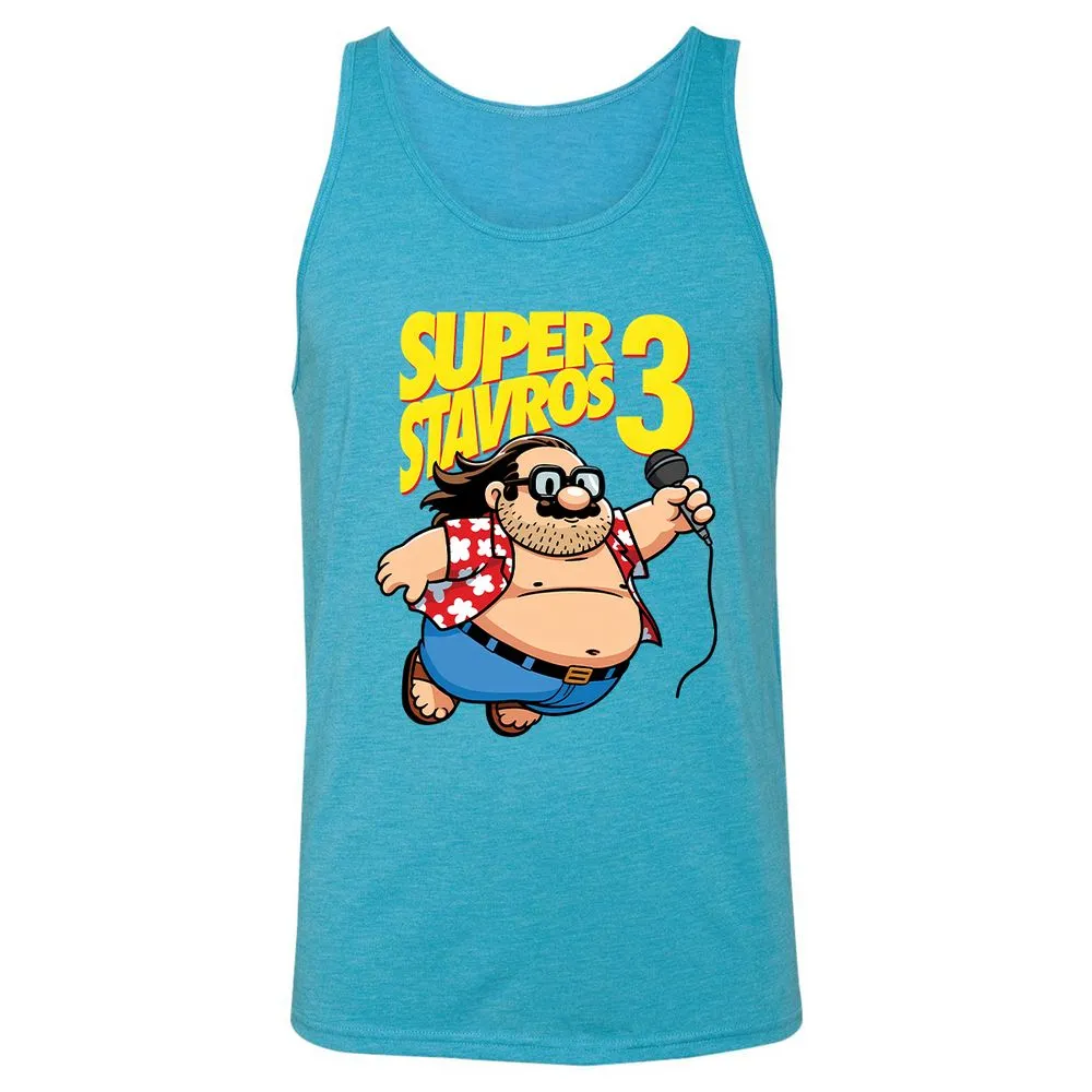 Unisex Jersey Tank - WA7PJUZC - Aqua Triblend - 3