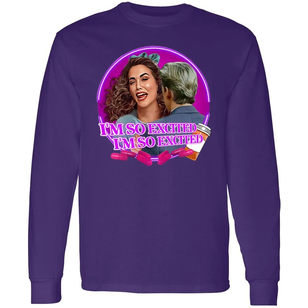 Long Sleeve T-Shirt - AXY85UUR - Purple - 13