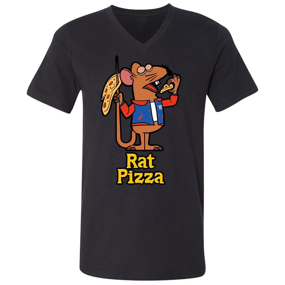 Unisex V-Neck T-Shirt - JKAQKS1X - Black - 16