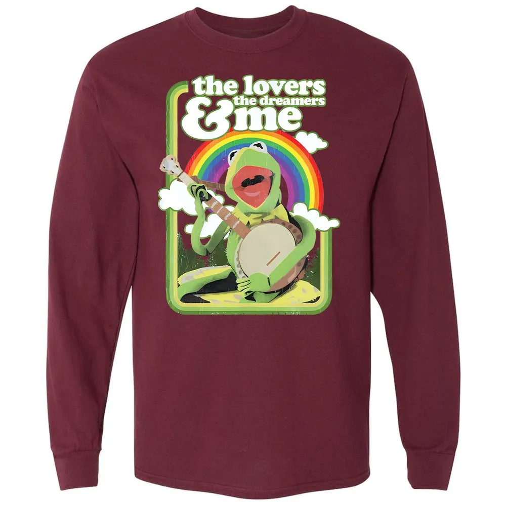 Long Sleeve T-Shirt - L1BN48RT - Maroon - 11