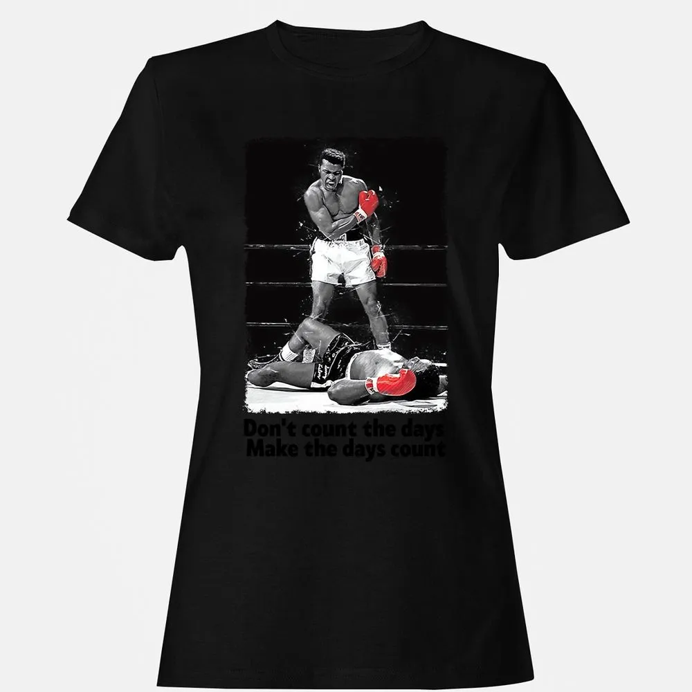 Women's T-Shirt - KDTP9XAW - Black - 16