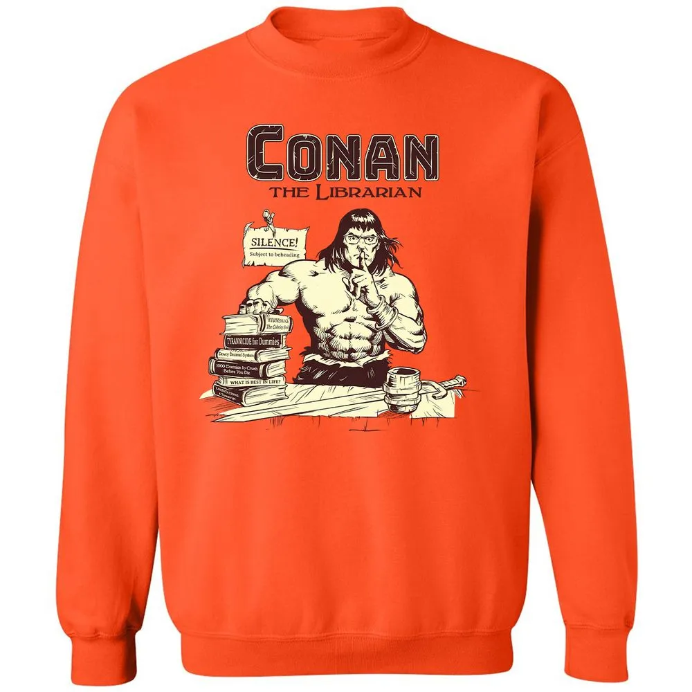 Classic Unisex Sweatshirt - 3FUSDD38 - Orange - 10