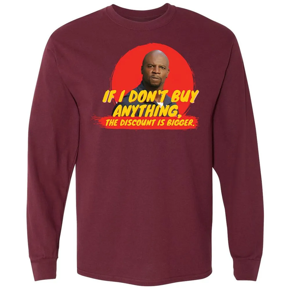 Long Sleeve T-Shirt - 3L97JHXE - Maroon - 11