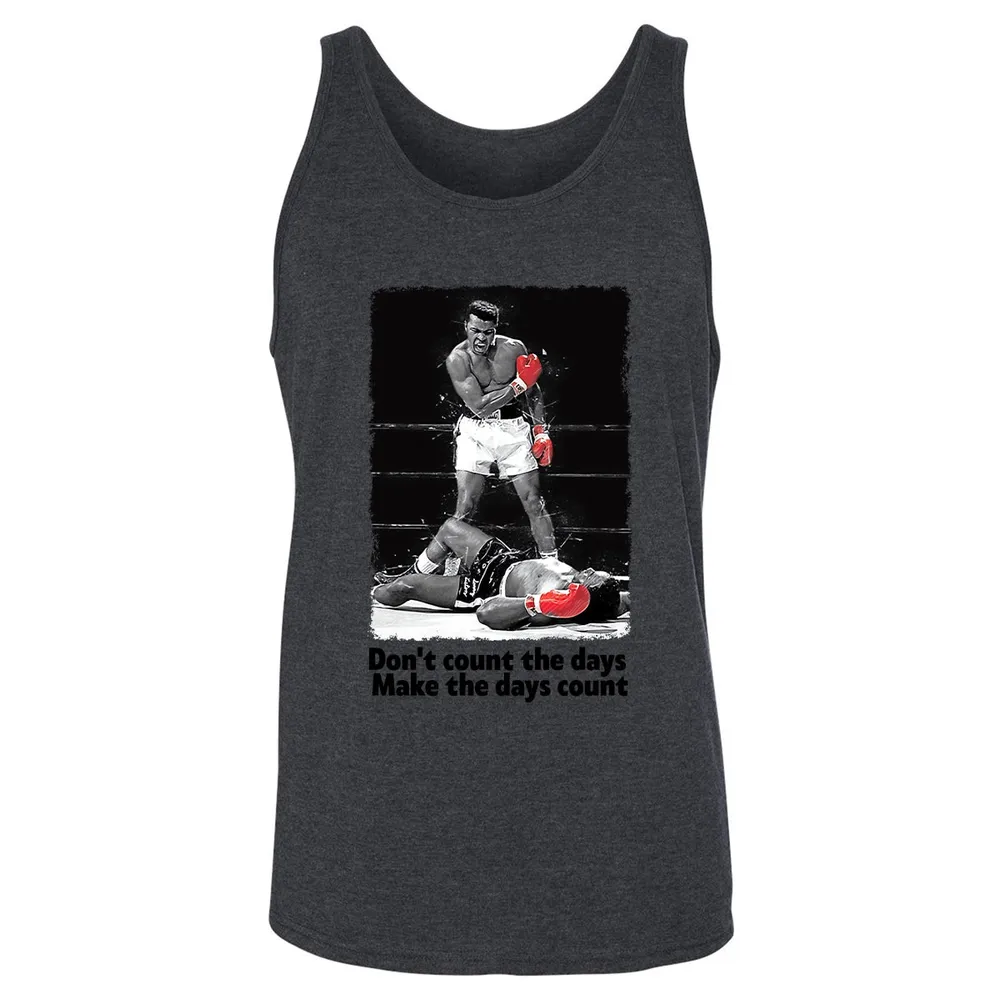 Don't count the days - Make the days count Unisex Jersey Tank - 6