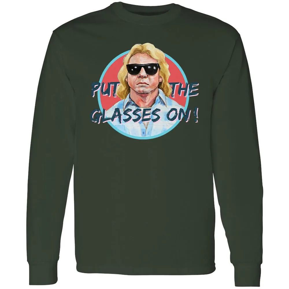 Long Sleeve T-Shirt - 8Q5HPNMN - Forest Green - 8