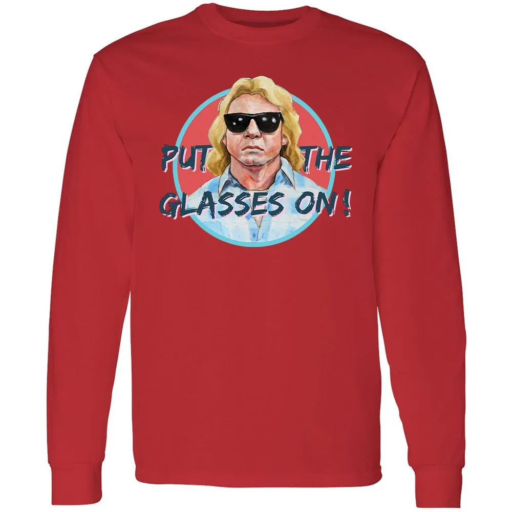 Long Sleeve T-Shirt - 8Q5HPNMN - Red - 14
