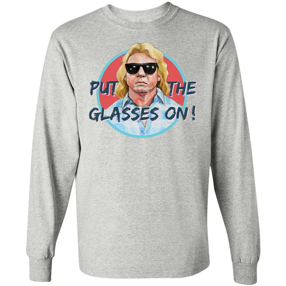 Long Sleeve T-Shirt - 8Q5HPNMN - Ash - 5