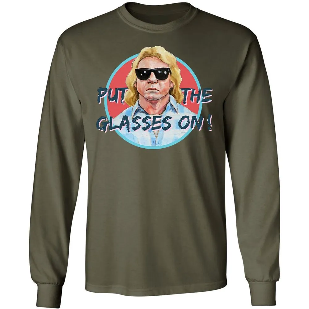 Long Sleeve T-Shirt - 8Q5HPNMN - Military Green - 7