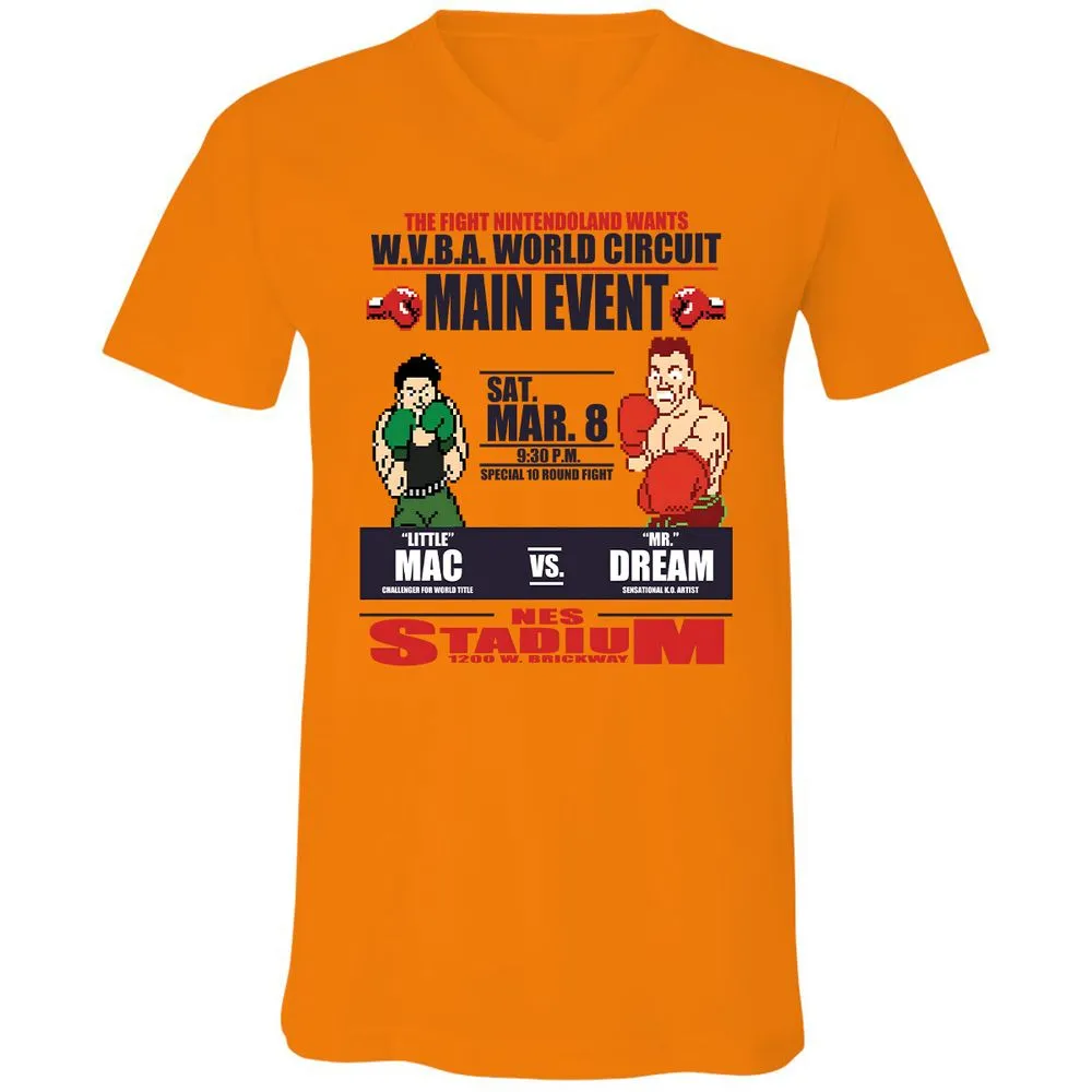 Unisex V-Neck T-Shirt - SZTTFJC5 - Orange - 11