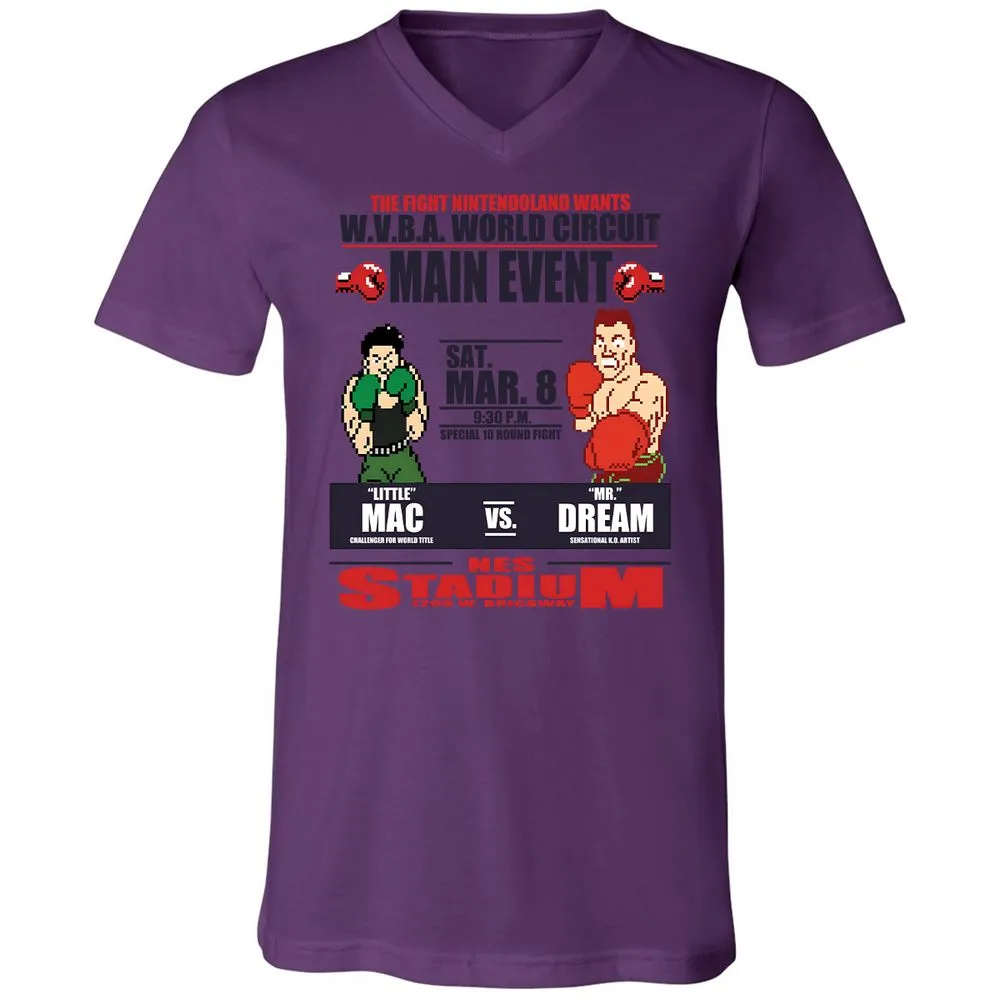 Unisex V-Neck T-Shirt - SZTTFJC5 - Team Purple - 2