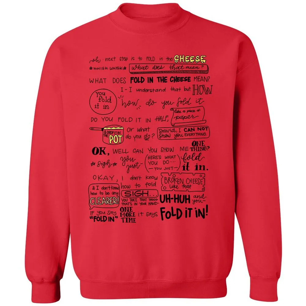 Classic Unisex Sweatshirt - EACLXLCZ - Red - 5
