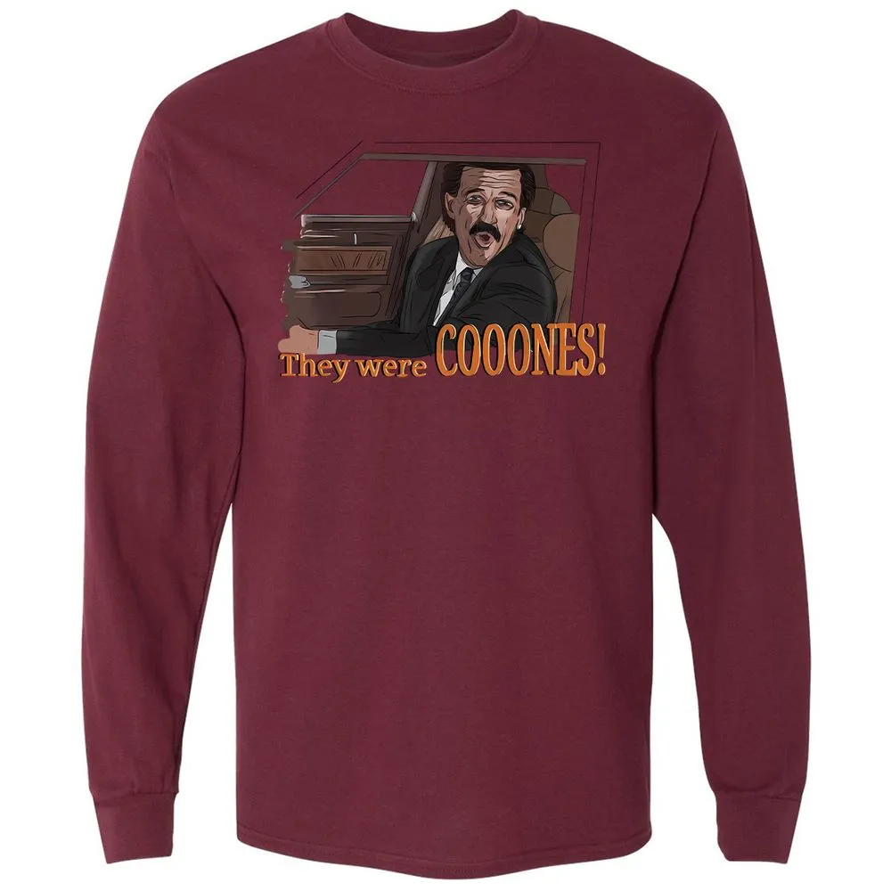 Long Sleeve T-Shirt - KVNN67CE - Maroon - 11