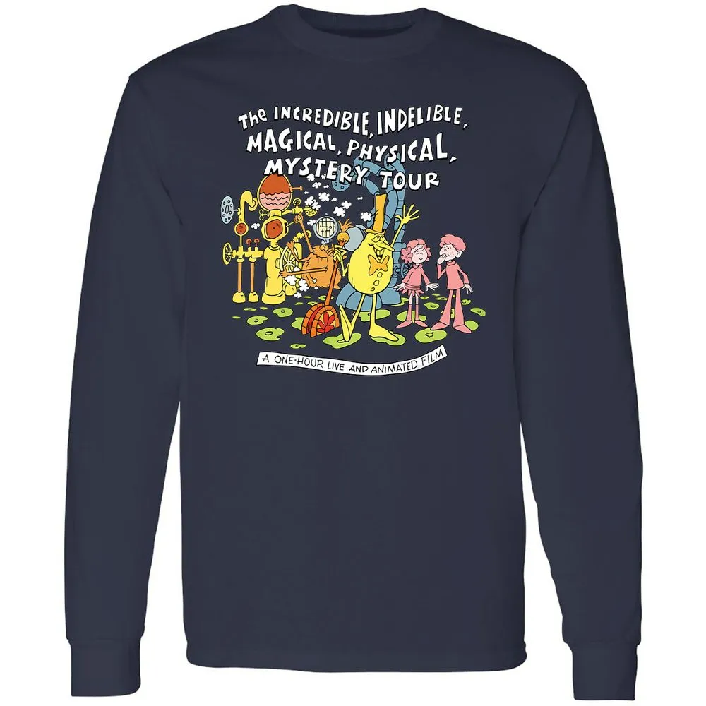 Long Sleeve T-Shirt - 9C7V5K89 - Navy - 12