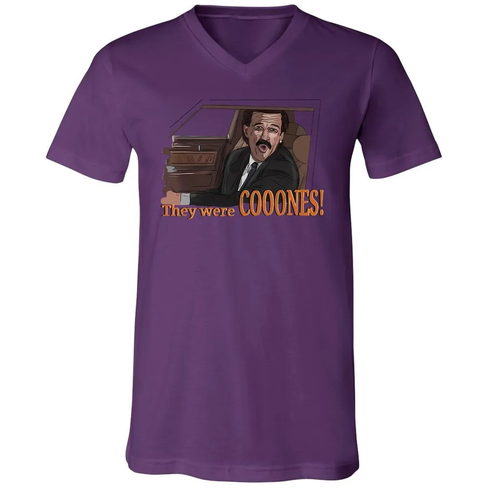 Unisex V-Neck T-Shirt - WS6JSYWS - Team Purple - 2