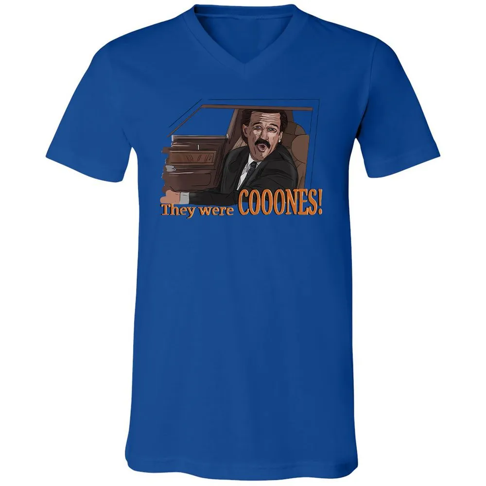 Unisex V-Neck T-Shirt - WS6JSYWS - True Royal - 4