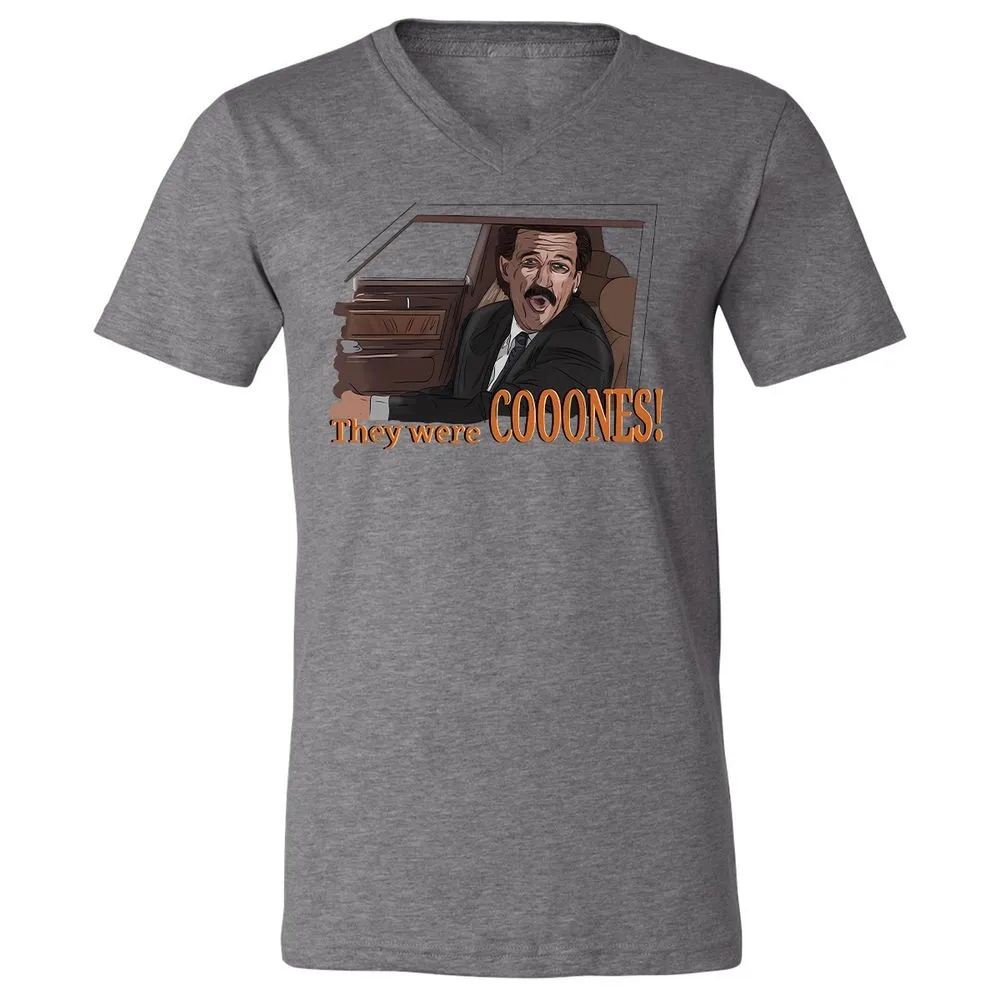 Unisex V-Neck T-Shirt - WS6JSYWS - Deep Heather - 13
