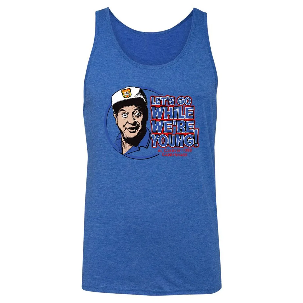 Unisex Jersey Tank - F43CMLDG - True Royal Triblend - 12