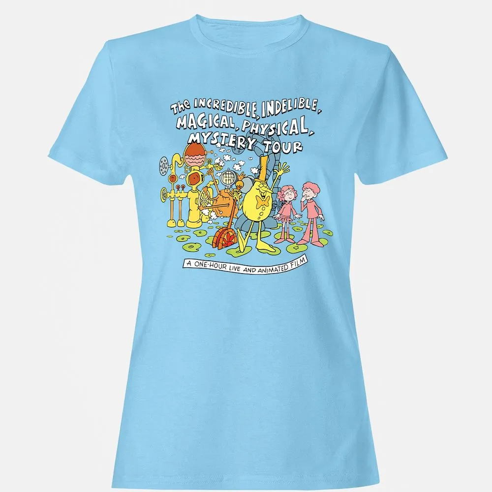 Women's T-Shirt - LQXR1VQR - Light Blue - 8