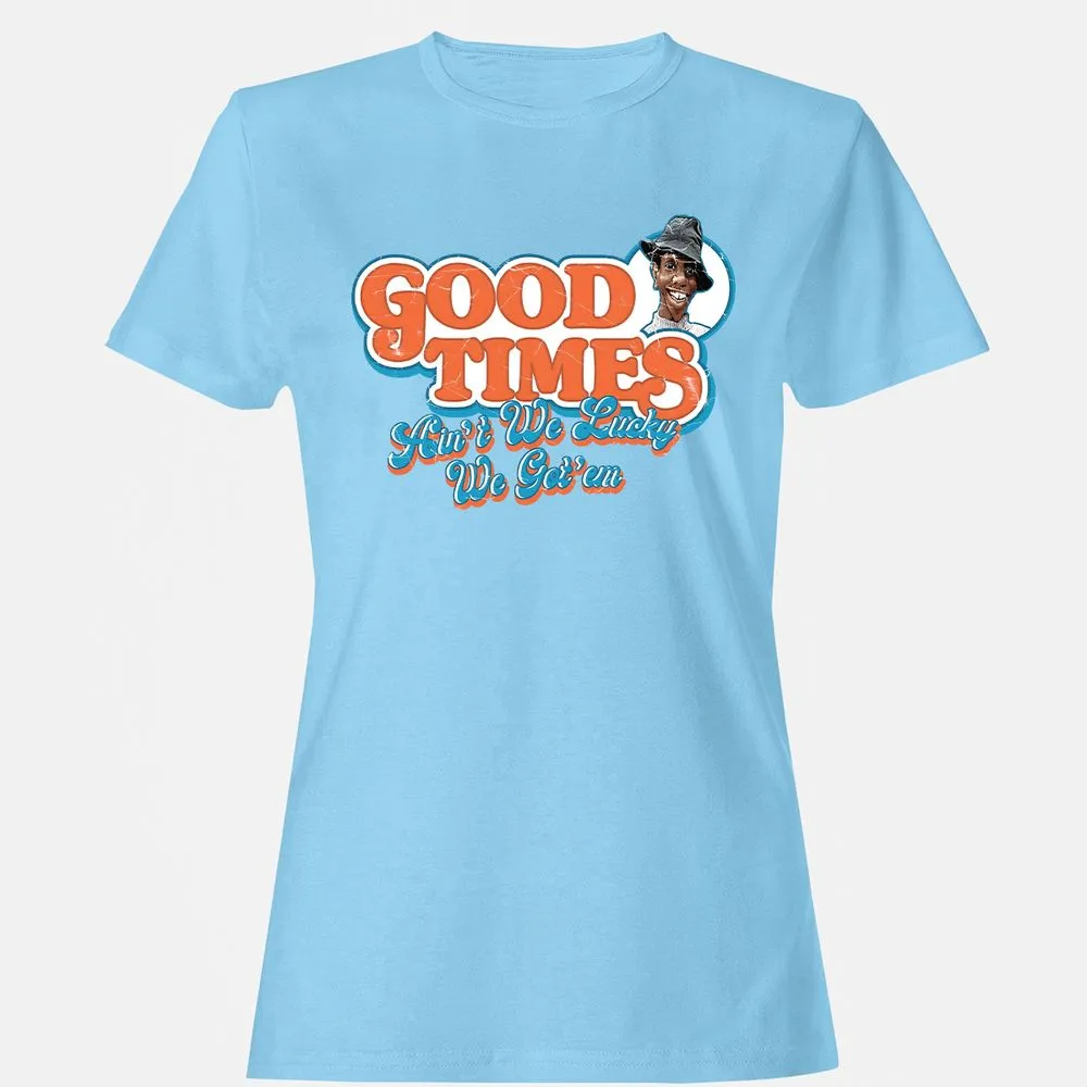 Women's T-Shirt - JK5EG4CK - Light Blue - 8