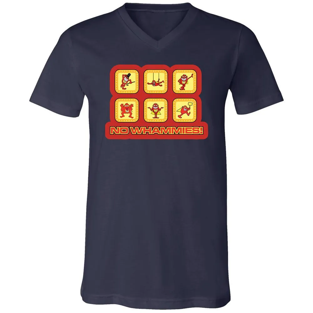 Unisex V-Neck T-Shirt - U3CUMYB6 - Navy - 9