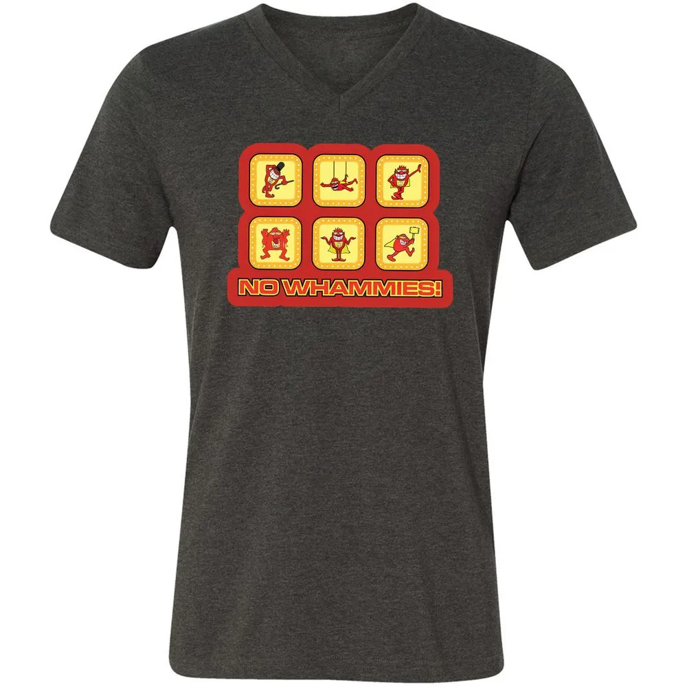 Unisex V-Neck T-Shirt - U3CUMYB6 - Dark Grey Heather - 8