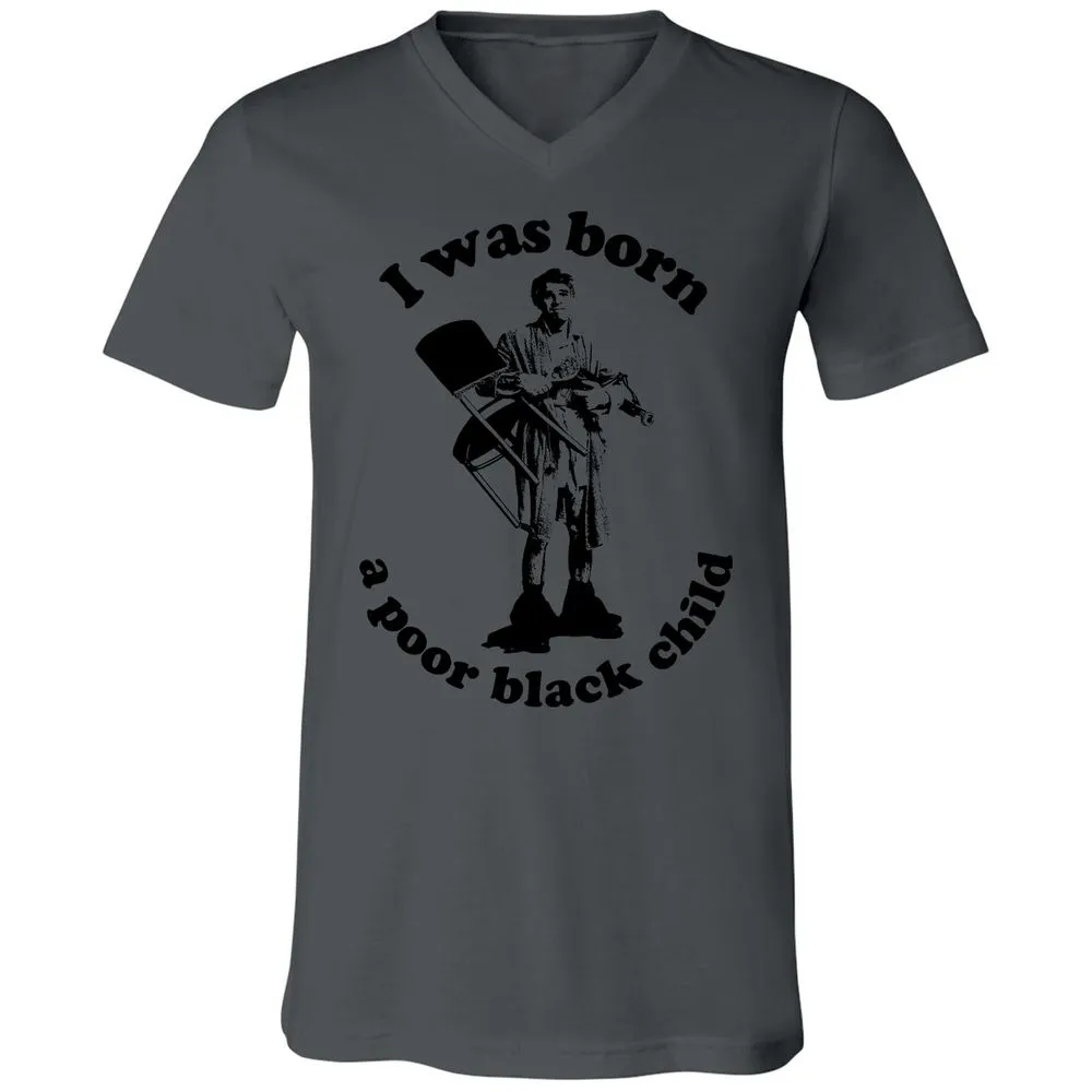 Unisex V-Neck T-Shirt - 2PWJ2PJM - Asphalt - 12