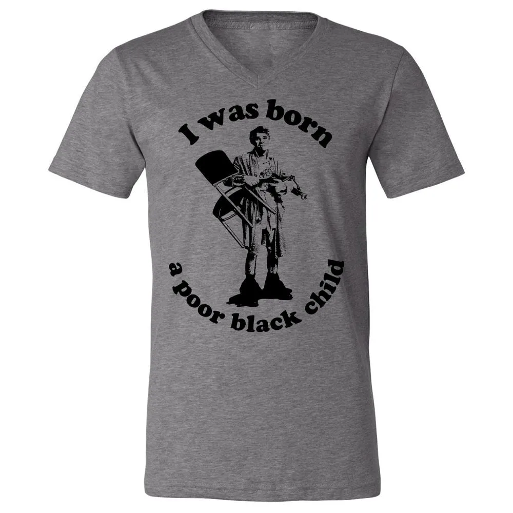 Unisex V-Neck T-Shirt - 2PWJ2PJM - Deep Heather - 13