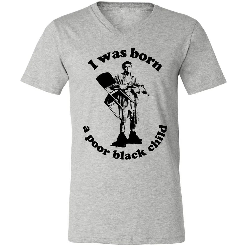 Unisex V-Neck T-Shirt - 2PWJ2PJM - Athletic Heather - 7